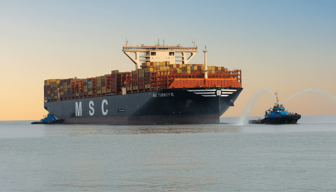MSC Turkiye sailing